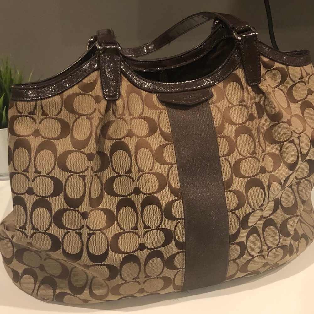 Coach Shoulder Tote Bag
